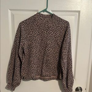 Leopard Print Women's Top